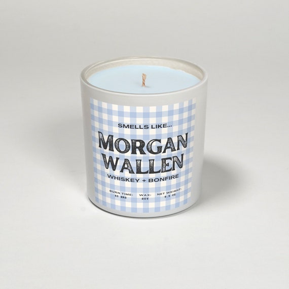 Gift for Morgan Wallen fan, Gift for Country Music Fan, Soy Wax Candle