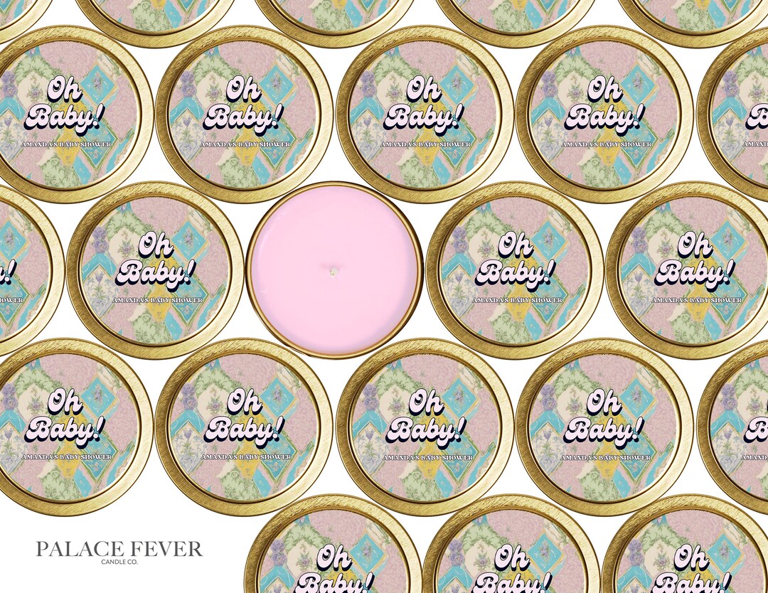 Bulk Soy Wax Candles: Spring Baby Shower Favors - Etsy