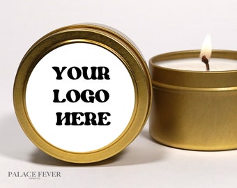 Corporate gifts with logo, corporate holiday gifts, bulk gifts, personalized company logo, Personalized Candles,Custom Candles