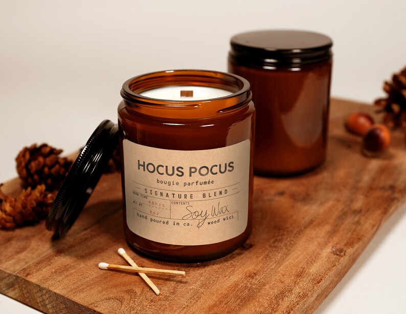 PalaceFeverLabel Hocus Pocus Candle - Thumbnail 4