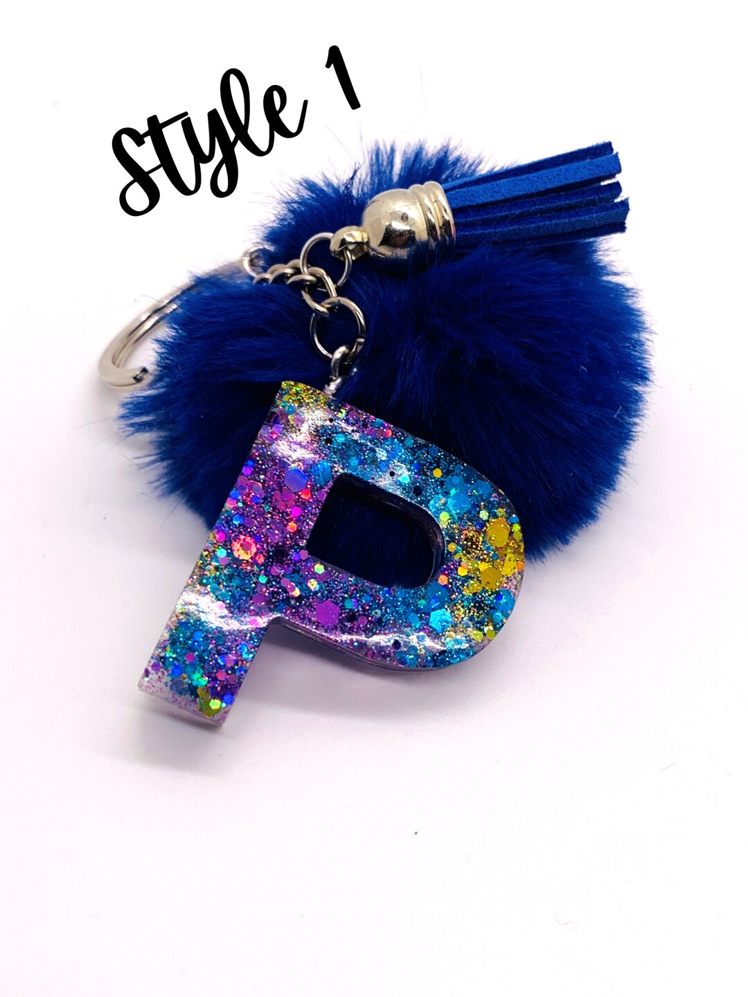 Letter Keychains Glitter Keychain Name Keychain Perfect Gifts Birthdays