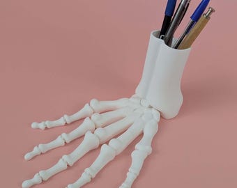 Hand Bone decorative vase | medical student gift, anatomy vase, medical practice decoration, doctor gift