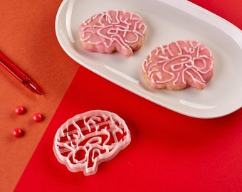 Brain Cookie Cutter | Anatomy Cookie Cutter | Gift Medical Student | Gift Doctor | Custom Cookie Cutters