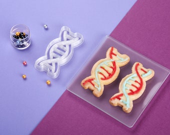 DNA Cookie Cutter | Laboratory Cookie Cutter | Gift Medical Student | Gift Doctor | Custom Cookie Cutters