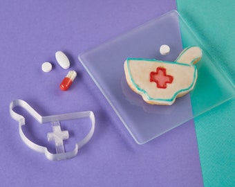 Mortar and Pestle Cookie Cutter | Pharmacy Cookie Cutter | Gift Medical Student | Gift Doctor | Custom Cookie Cutters