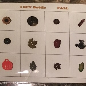 I-SPY Bottle Game with Gold Top—Educational toy, I-Spy game, Car-trip toy, airplane trip toy, sensory toy