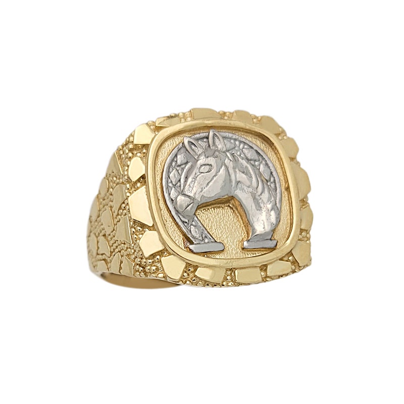 Mens Horseshoe Ring - Etsy