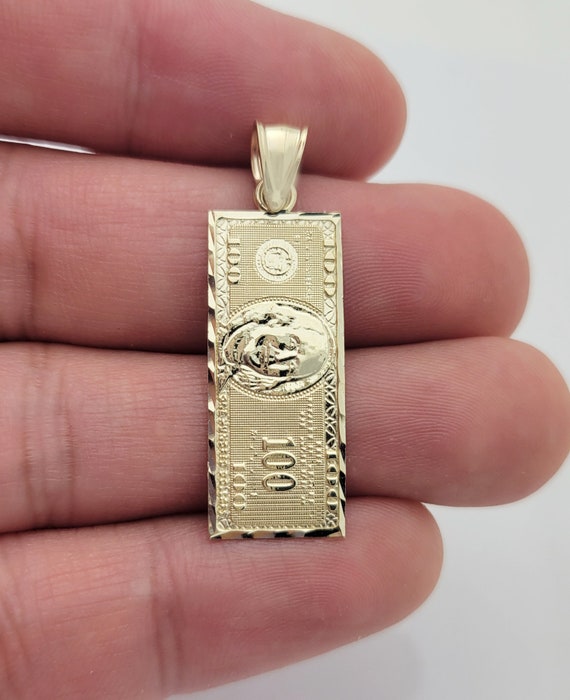 Benjamin franklin deals gold pendant