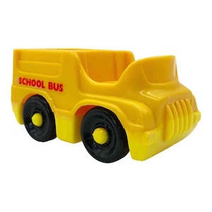 Vintage Little People or Tikes School Bus for Round w/ Square Bottom Figures Hong Kong