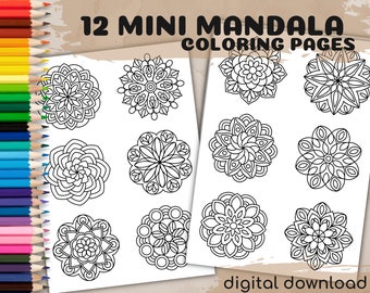 Easy Mandala Etsy Easy Mandala Etsy