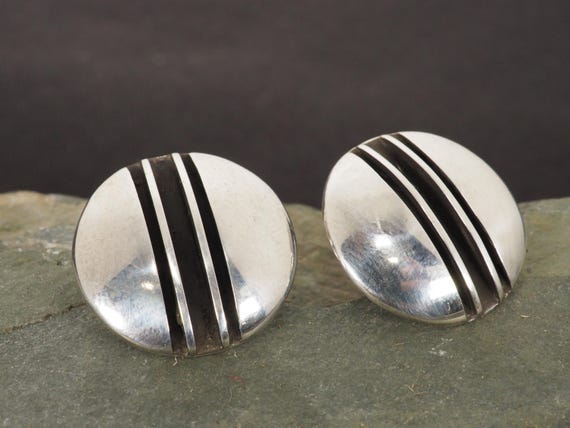 Timothy Yazzie Vintage Native American Navajo Sterling Silver Dome Bracelet Timothy Yazzie Vintage Native American Navajo Sterling Silver Dome Bracelet
