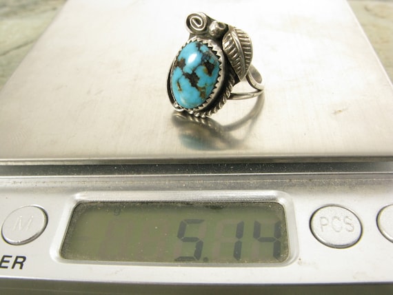Vintage Calvin Tom Sterling Silver and Turquoise … - image 7