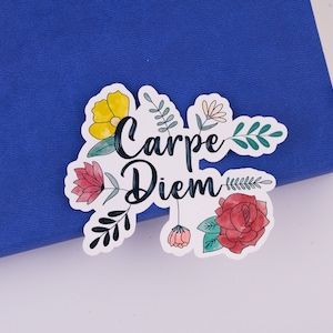 Sticker imperméable Carpe Diem