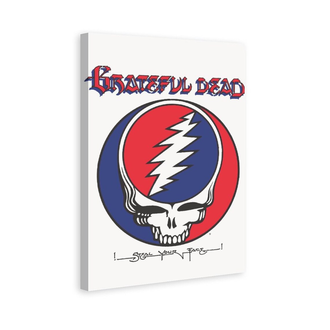 Grateful Dead Poster Vintage Poster Music Poster Canvas Art Etsy