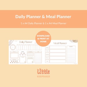 Daily Life Planner & Meal Planner