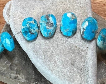 Kingman Turquoise Beads - Oval