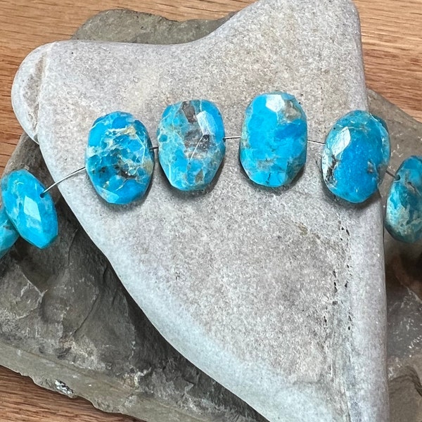 Kingman Turquoise Beads - Oval