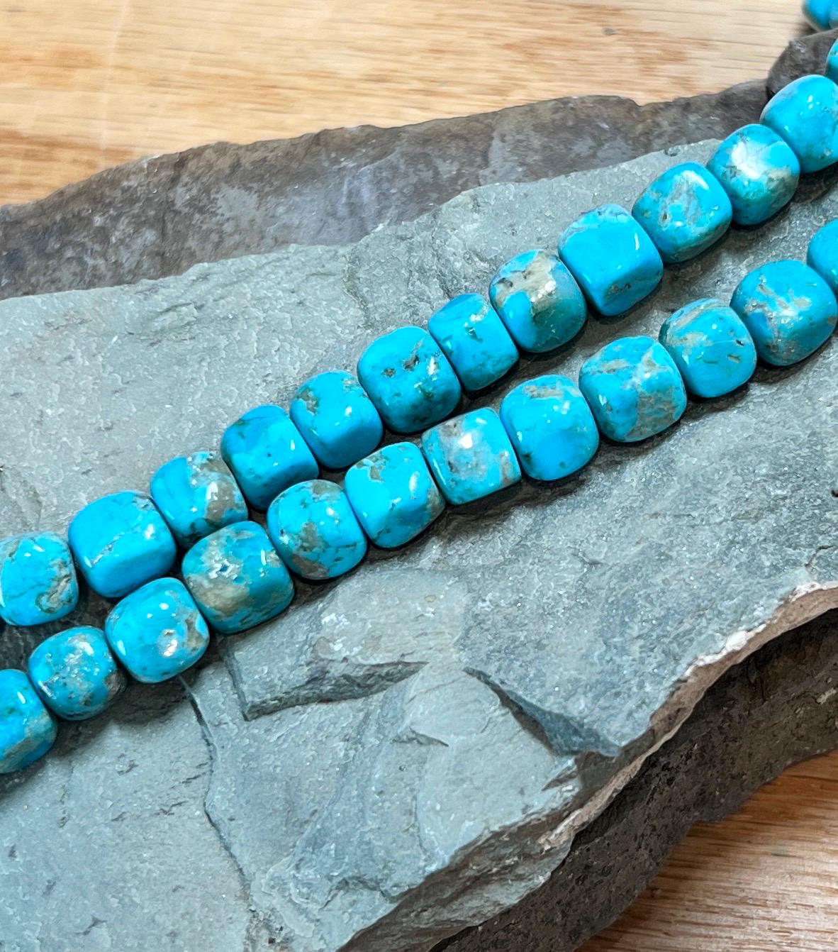 ブレスレット LESS IS MORE blue beads necklace il_1080xN.6022745915_hc73.jpg
