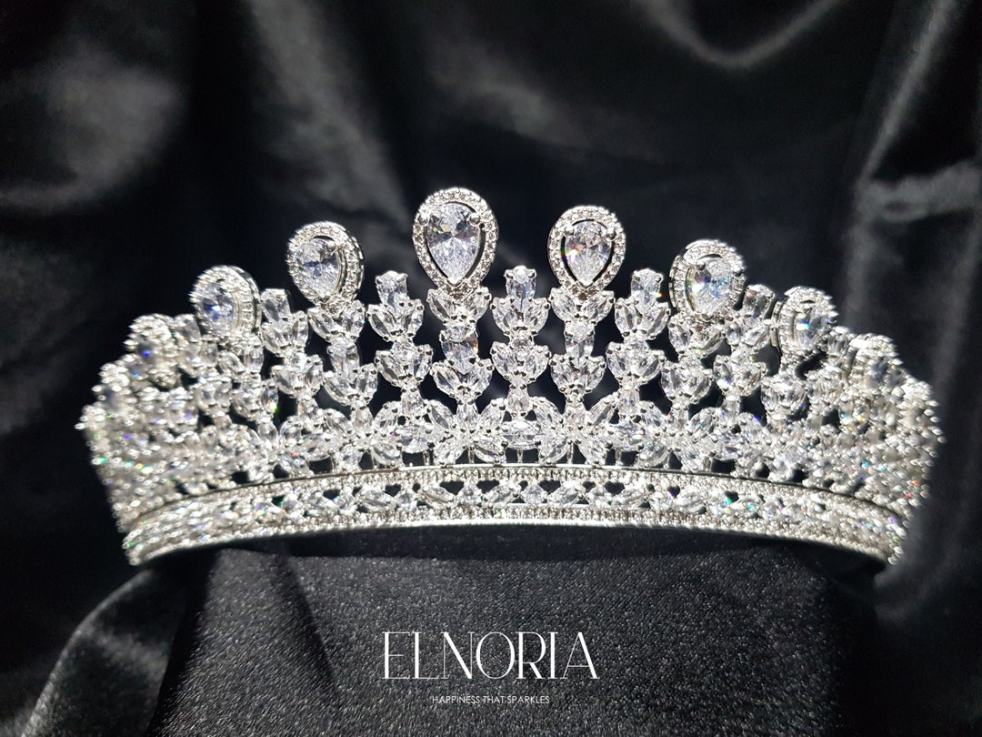 bridal crown headpiece