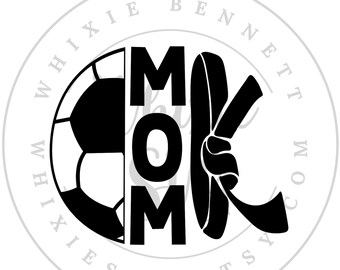 Soccer and Karate Mom Design: SVG, PNG (Digital Download)