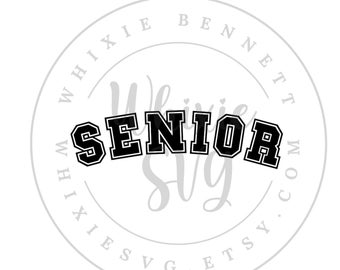 Senior Block SVG Design (PNG, SVG)