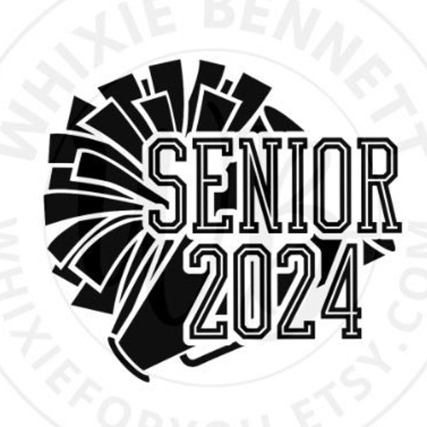 Senior Cheer 2024 Shirt Etsy