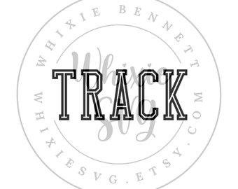 Track SVG Design: Track PNG Cut File (Digital Download)
