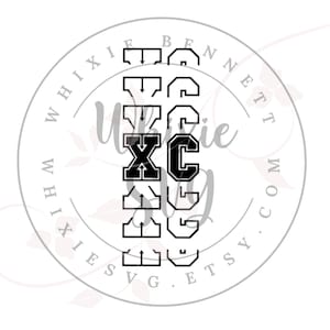 XC SVG Design, Cross Country PNG Design, Cross Country Cut File, Cross Country Shirt Design, Cross Country Sublimation Design