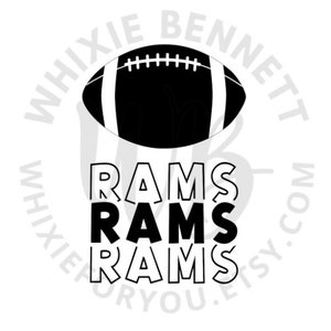 Football Mascot Rams SVG Design - Football Mascot Rams PNG Design - Rams Svg - Rams Png - Mascot svg - Mascot png