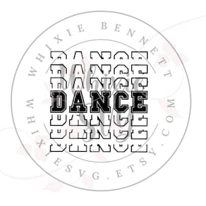 SVG dans, png, dans, digitale download dans, dansshirtontwerp, danssublimatieontwerp, danscadeauontwerp