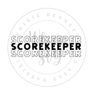 Scorer SVG-ontwerp - Scorer PNG-ontwerp - Scorer gesneden bestand