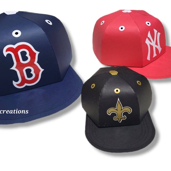 Baseball Cap Favor Box