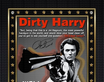 Clint Eastwood - Dirty Harry - Photo Print Memorabilia