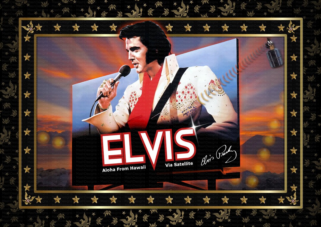 Elvis Presley - 70's Elvis Las Vegas Hilton Hotel Concert Menus - Official merchandise memorabilia item - 1972/1972 in Netherlands