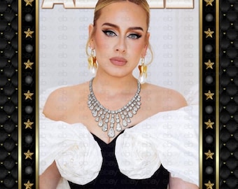 Adele (Framed Photo) -  Memorabilia A4 Original Photo Limited Edition