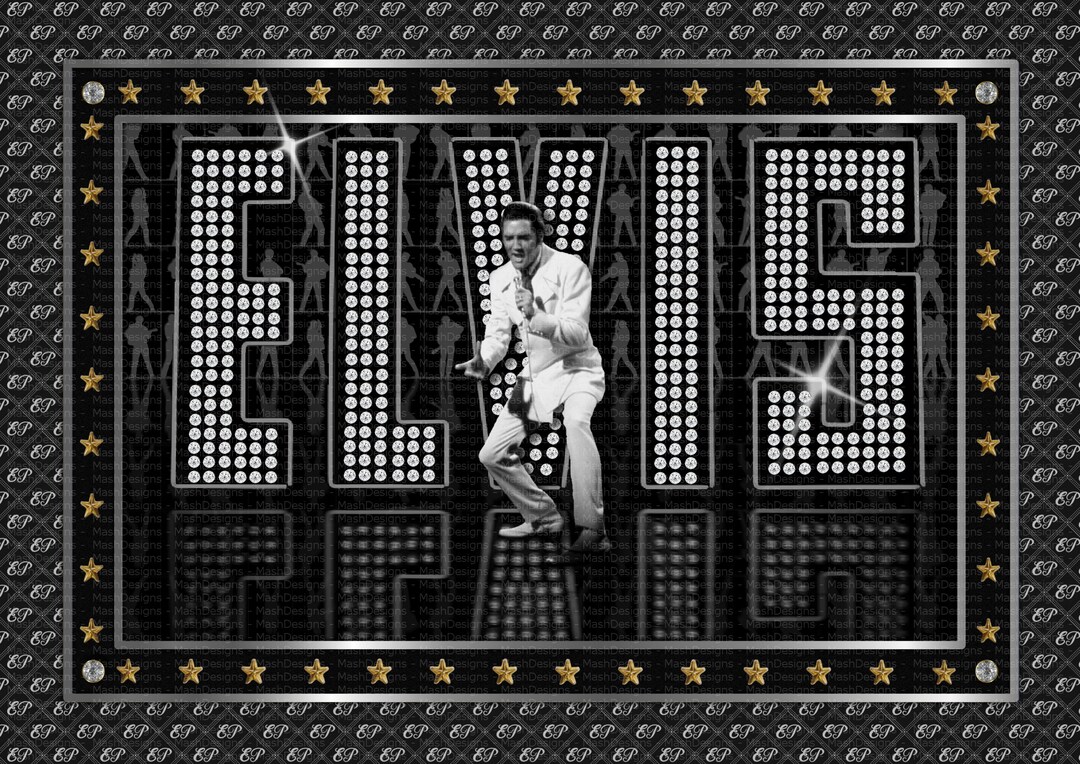 ELVIS PRESLEY 68 Special Exclusively by Mash Designs A4 Photo - Etsy