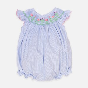 Smocked Wildflower Fields 1pc