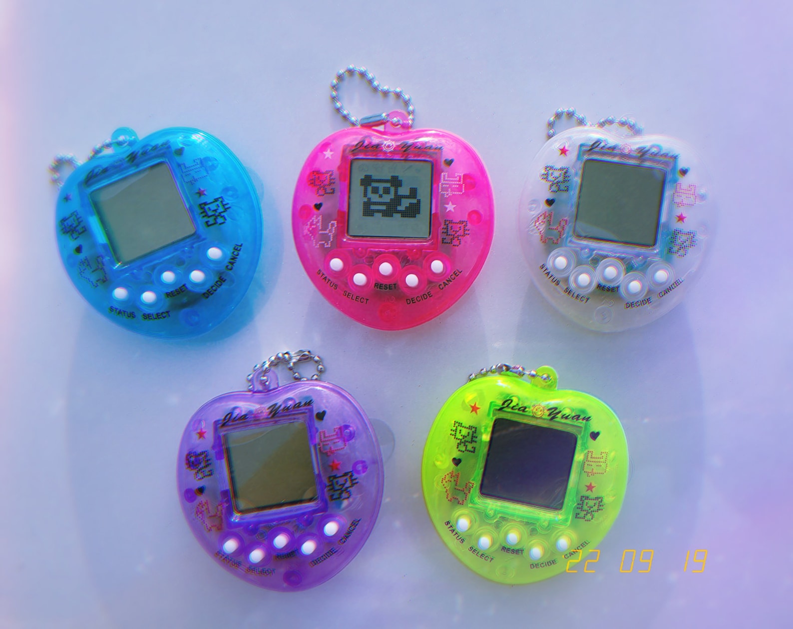 Tamagotchi Keychain Video Game Toy Fidget Stress Toy Etsy
