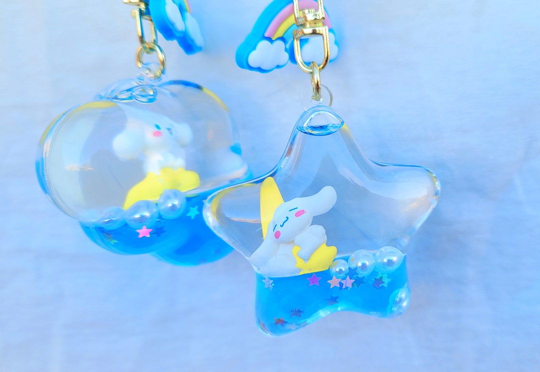Japan Sanrio - Cinnamoroll Long Custom Acrylic Charm (Baby Bottle