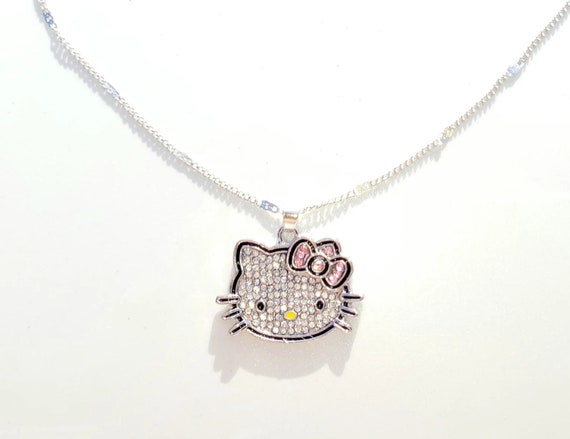 Hello Kitty Simmons 18k Gold Diamond Cocktail Pendant Necklace | Hello kitty  jewelry, Hello kitty accessories, Hello kitty items
