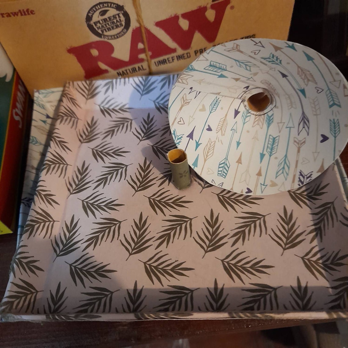 Weed tray Cones Holder A wee Funnel with Rolling Papers or Etsy
