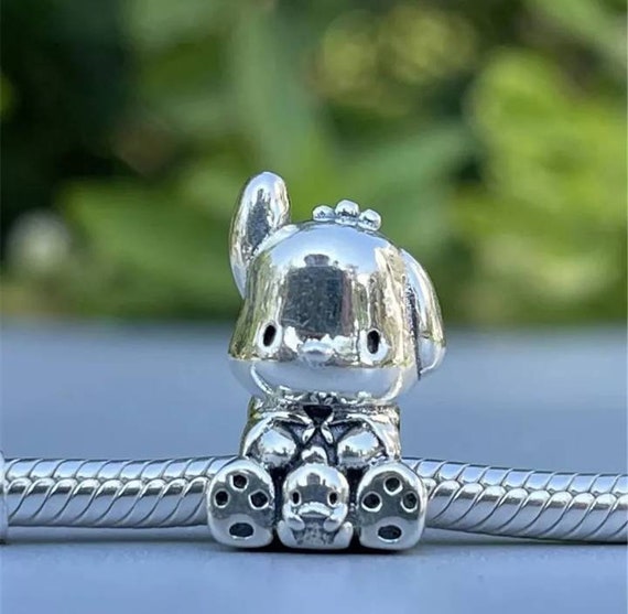 S925 Pochacco Sanrio Hello kitty friend Sterling Silver charm Pandora compatible