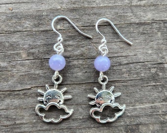 Jade Partly Sunny Earrings