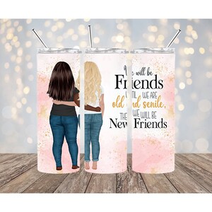 20oz Stainless Steel Tumbler - Friends