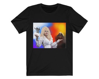 Dolly Parton Angel/Demon Unisex Short Sleeve Tee