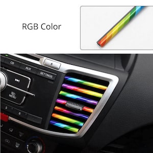 10X Car Air Vent Decoration Strip Accessories for SUV, Car Dashboard Decor for Women and Men, Gift for Her