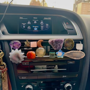 Crystal Car Vent Clips | Car Accessories | Crystal Accessories | Natural Crystals | Crystal Gift