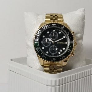 Gegraveerd horloge Heren | Luxe horloge | Gegraveerd horloge | Aangepaste | Groomsmen Watch | Jubileumcadeau | Gepersonaliseerd horloge