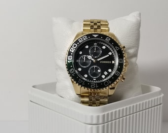 Engraved Watch Men | Luxury Watch | Engraved Watch | Custom Watch | Groomsmen Watch | Anniversary Gift | Personalized Watch
