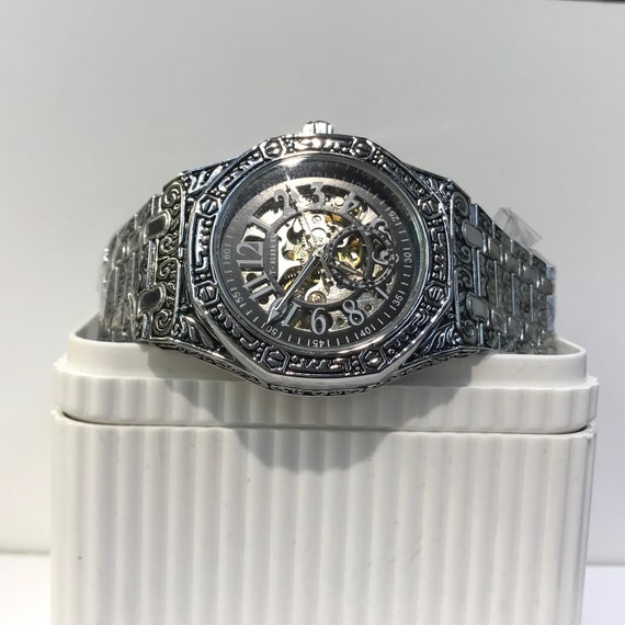 Engraved Watch Men Engraved Mens Watch Groomsmen Watch Etsy